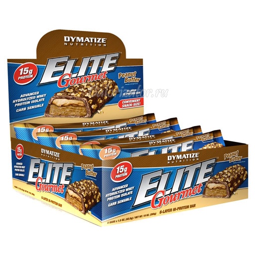 Батончик Dymatize Elite XT Gourmet Protein Bar 42