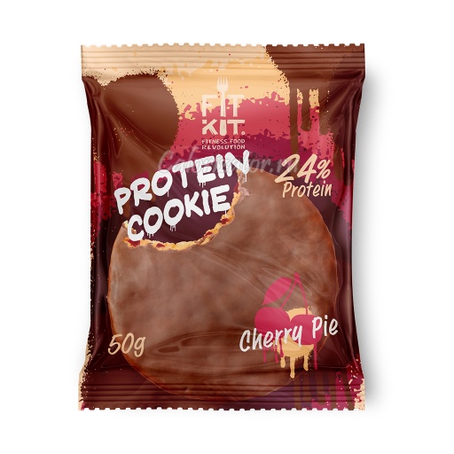 Печенье FITKIT Choco Protein Cookie Cherry Pie (Вишневый Пирог)
