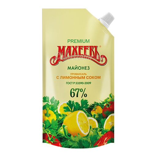 Майонез Махеевъ Провансаль с лимонным соком