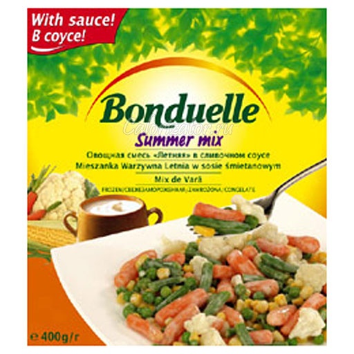 Овощная смесь Бондюэль Летняя в сливочном соусе
