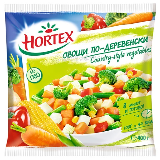 Овощная смесь Hortex овощи по-деревенски