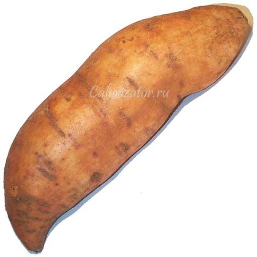 Картофель сладкий (батат) - калорийность, полезные свойства, польза и вред, описание - Calorizator.ru