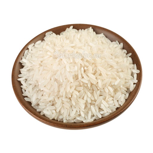 калорийность отварного риса без масла
