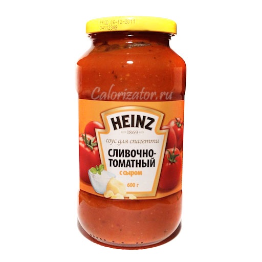 Соус для спагетти Heinz сливочно-томатный