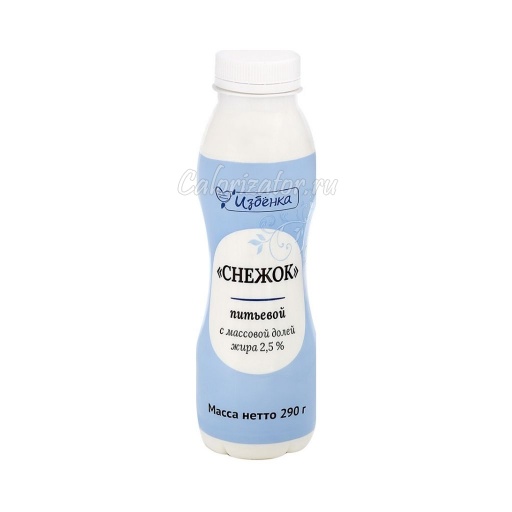 Снежок Избёнка (ВкусВилл) кисломолочный йогуртный 2.5%