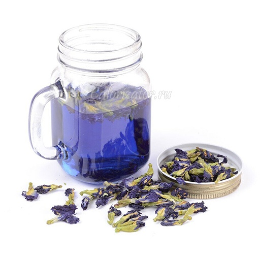 Чай синий из цветов Klitoria Ternatea