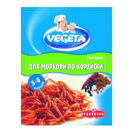 Приправа Vegeta для моркови по-корейски
