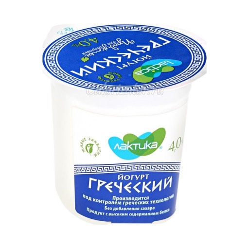 Йогурт Lactica греческий 4%