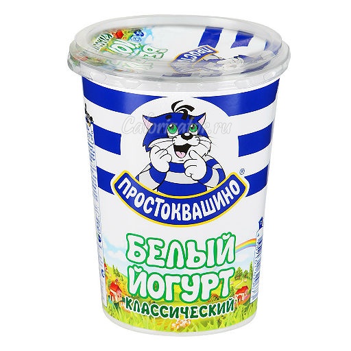 Йогурт Простоквашино белый классический