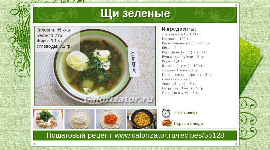 Сколько калорий в зеленом борще. Суп щавель калорийность. Калории в супе с щавелем. Щи калорийность. Суп щи калорийность.