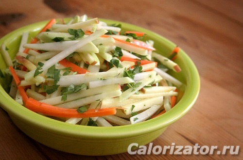 Салат из кольраби – кулинарный рецепт