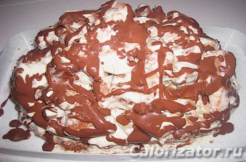 Торт «Графские развалины» со сметаной рецепт с фото