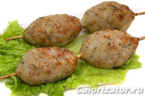 Куриный люля кебаб Куриный люля кебаб