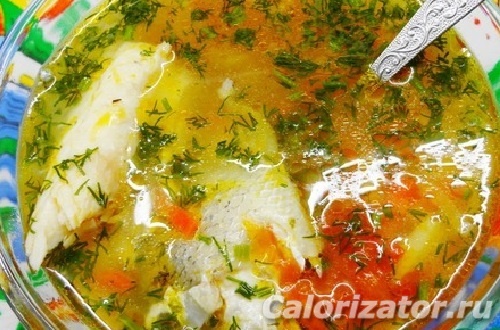 Суп рыбный из судака