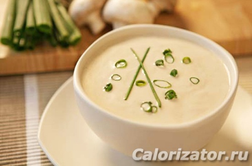 Крем-суп из шампиньонов диетический 