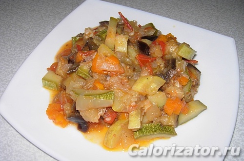 Рагу овощное из кабачков Рагу овощное из кабачков