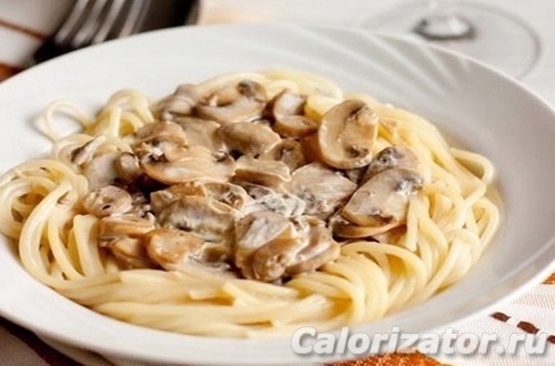 Феттучини с грибами в сливочном соусе рецепт – Итальянская кухня: Паста и пицца. «Еда»
