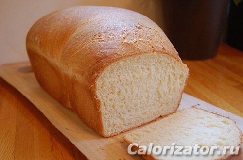 Хлеб белый в хлебопечке