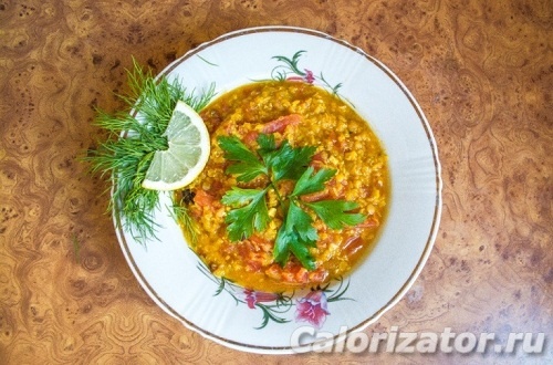 Красная чечевица по-индийски Красная чечевица по-индийски
