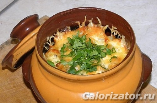 Картошка в горшочках с грибами - пошаговый рецепт с фото на ростовсэс.рф