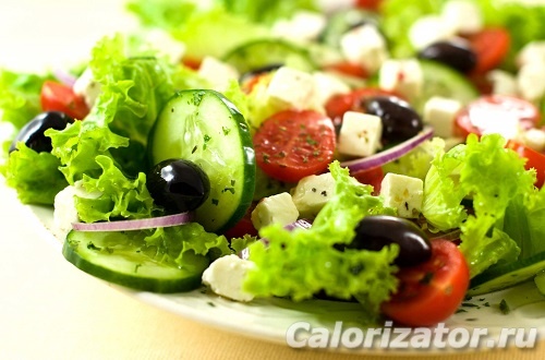 Как приготовить Салат с оливками и сыром рецепт пошагово