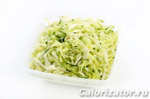 Легкий салат из капусты «Свежесть»