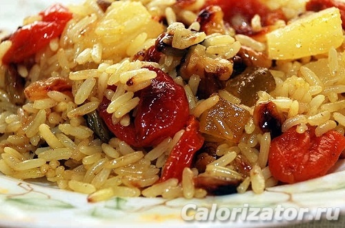 Рис с изюмом и луком — Fanilla