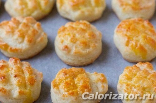 Печенье творожное с яблокоми и бананами Печенье творожное с яблокоми и бананами