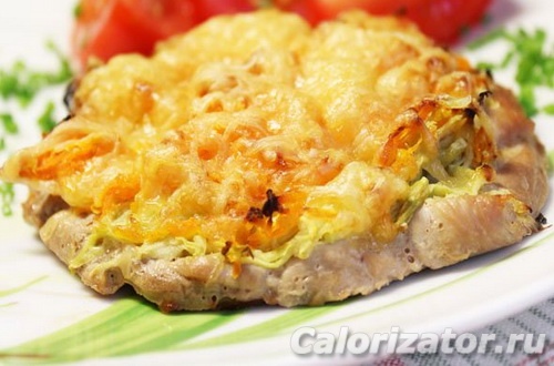 Мясо по-французски с кабачками Мясо по-французски с кабачками
