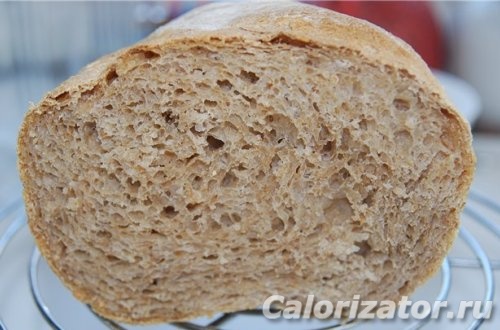 Хлеб цельнозерновой с пророщенными зернами пшеницы