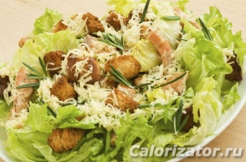 Таблица калорийности салатов