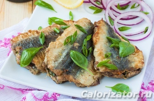 Рыба жареная - калорийность, состав, описание - Calorizator.ru