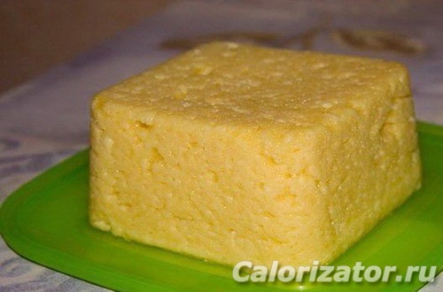 Сыр домашний - творог, сливки и яйцо