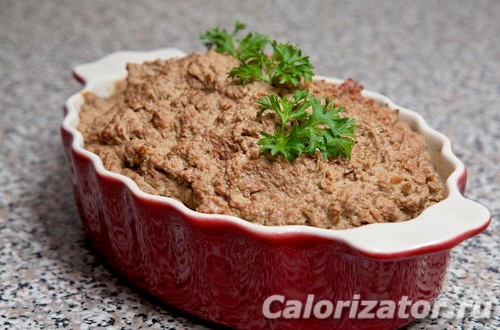Печень с гречкой Печень с гречкой