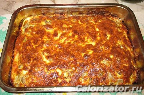 Запеканка мясная