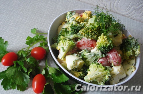 Салат из цветной капусты с яйцом - Рецепт | internat-mednogorsk.ru
