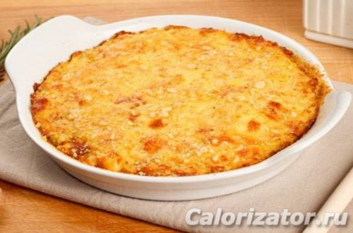 Пирог с крошкой морковный