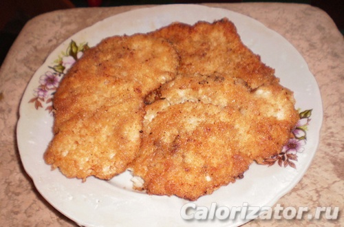Куриные шницели классические