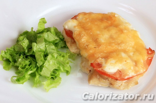 Куриная грудка с помидорами и сыром в духовке. Пошаговый рецепт с фото