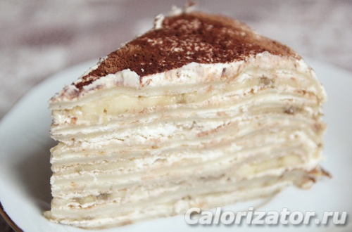 Аппетитно и очень красиво: рецепт блинного торта со вкусом шоколадного пломбира (видео)