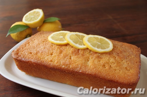 Творожный пирог с лимоном