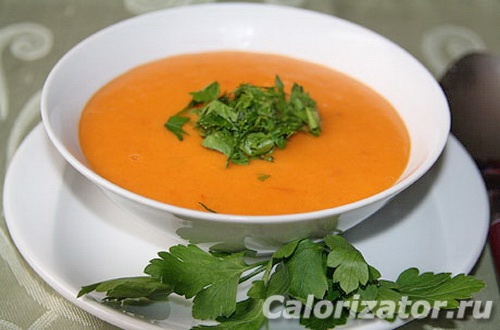 Рецепт тыквенного супа-пюре с имбирем и курицей