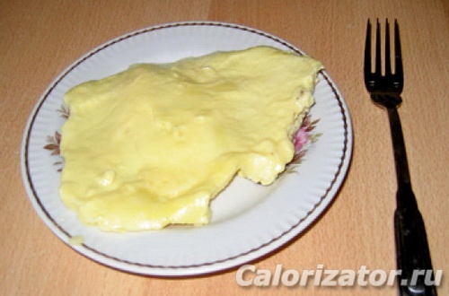 Омлет на кефире - вкусный рецепт с пошаговым фото
