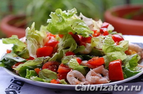 Салат с креветками — рецепты с фото