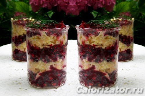 Салат слоёный из свеклы с сыром Салат слоёный из свеклы с сыром