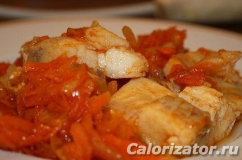 калорийность рыбы под маринадом из моркови и лука | Дзен