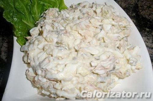 Салат с тунцом и йогуртом Салат с тунцом и йогуртом