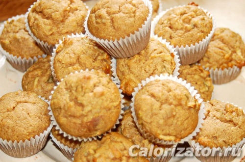 Маффины с яблоком