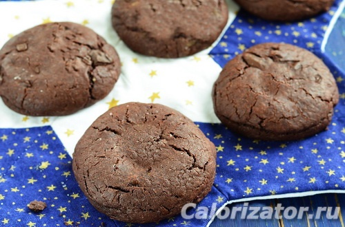 Печенье арахисовое шоколадное