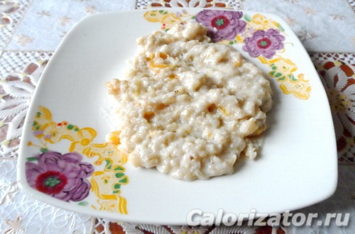 Каша с курагой и миндалем без варки Каша с курагой и миндалем без варки